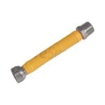 Tubo flessibile acciaio inox estensibile rivestito per gas gpl metano 1/2 3/4