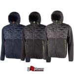 Giacca da lavoro invernale U-Power Spock impermeabile antivento con cappuccio