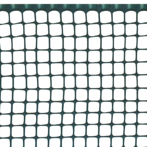 RETE QUADRA VERDE MAGLIA 10X10 MM Rete per recinzione cancelli quadrata resistente maglia 10x10 Rotolo 5 10 MT - immagine 1