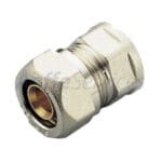 Raccordo a stringere per tubo multistrato terminale dritto maschio femmina tiemme