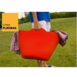 Secchio contenitore Borsa milleusi in plastica pieghevole per casa giardino mare - immagine 2