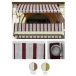 Telo antisguardo per Balcone protettivo per ringhiera Tenda esterno 75x500 cm