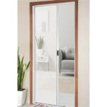 Zanzariera a Rullo Orizzontale Riducibile in Alluminio Bianca Marrone 150x250 cm - immagine 2