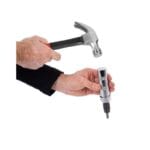 Cacciavite a percussione in acciaio Kreator + Kit 4 inserti punte giravite - immagine 3