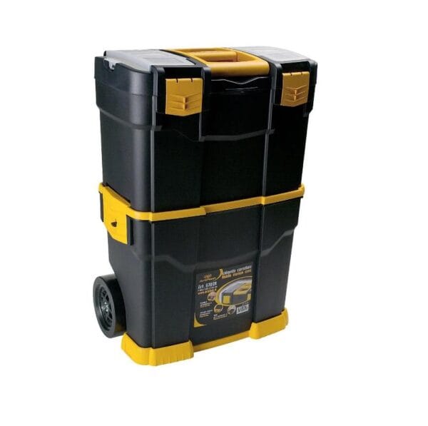 CARRELLO 2 IN 1 TEKNA 6700R ARTPLAST 2 ruote Valigetta porta attrezzi carrellata 2 ruote Trolley portautensili professionale - immagine 1