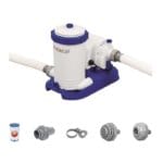 Pompa filtro a cartuccia per piscina fuori terra Bestway Flowclear 9.463 L/H