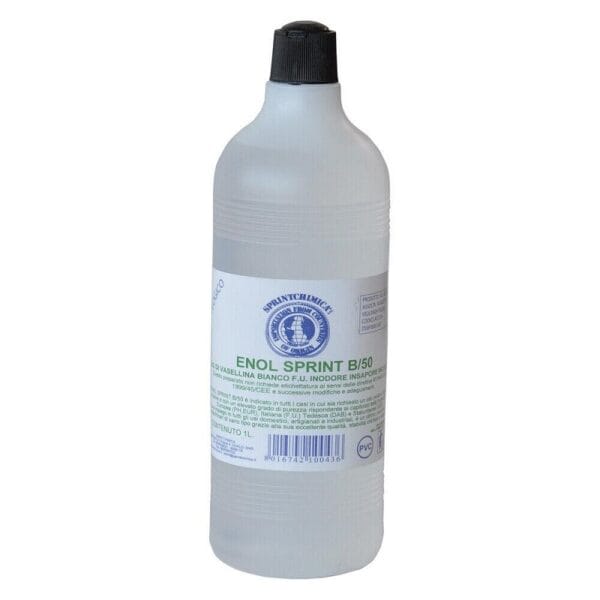 OLIO VASELLINA LT 1 Olio di Vaselina vasellina lubrificante enologico farmaceutico alimentare 1 LT - immagine 1