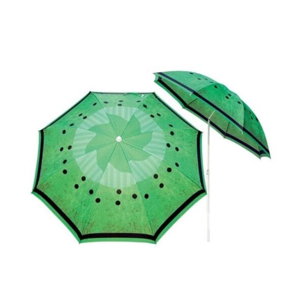 OMBRELLONE DA MARE FRUTTA KIWI CM180 Ombrellone da Mare Spiaggia Frutta Kiwi Reclinabile Telo in Poliestere 180 cm - immagine 1