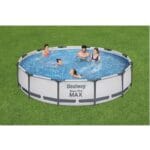 Piscina fuori terra rotonda da giardino Bestway Steel Pro MAX 366x76 cm - immagine 2