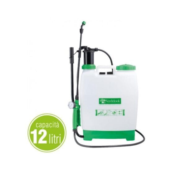 Pompa a pressione spalla Jimmy 12 litri Pompa a pressione spalla vaporizzatore irroratore piante orto giardino 12 Litri - immagine 1