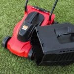 Rasaerba elettrico tosaerba a spinta tagliaerba Rasengarten Taglio 320mm 1200W - immagine 2