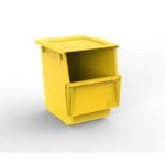 Secchi raccolta differenziata Set 2 Contenitori 25 + 30 LT raccolta rifiuti - immagine 2