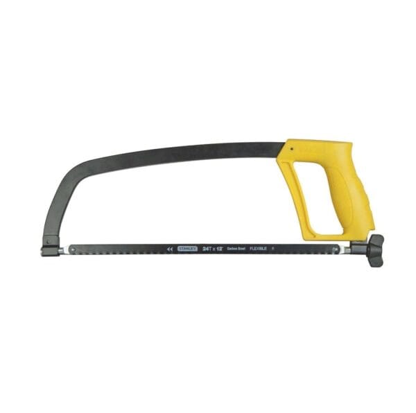 SEGHETTO X METALLO MM 470 1-15-122 STANLEY Seghetto manuale per metallo Stanley sega a mano lama regolabile 300 mm - immagine 1