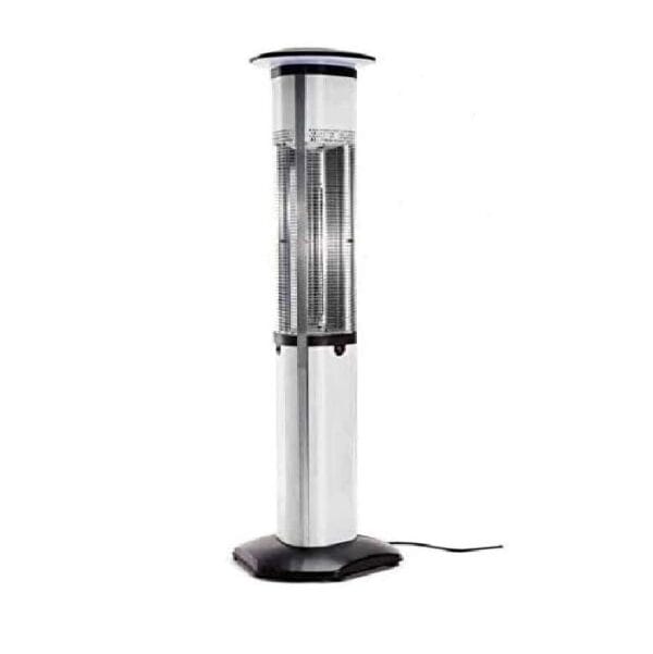 STUFA LUCE QUADRA PATIO 2700 E030 3X900W CON TELECOMANDO Stufa elettrica con telecomando da Esterno piantana patio 3 Resistenze 2700W - immagine 1