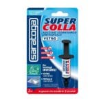 Super Colla per Vetro Cristallo Saratoga Adesivo Istantaneo Superforte Invisibile 20 ml