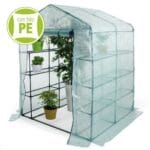 Serra da giardino a casetta 6 ripiani per orto piante balcone terrazzo h195 cm