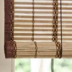 Tapparella in Bamboo Egitto in listelli di Bambu a carrucola Marrone 100x160 CM