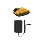 Trapano avvitatore con percussione Batteria 2AH carica batteria in valigetta POWERPLUS  PH1120 - immagine 2