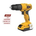 Trapano avvitatore con percussione Batteria 2AH carica batteria in valigetta POWERPLUS  PH1120 - immagine 3