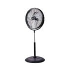 Ventilatore a piantana in metallo orientabile 90° Turnado 3 velocita Ø45 cm 120W