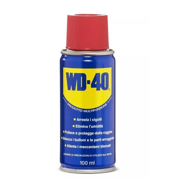 WD-40 100ML SPRAY*** WD40 Lubrificante Spray multifunzione sbloccante protettivo metallo WD-40 100 ML - immagine 1