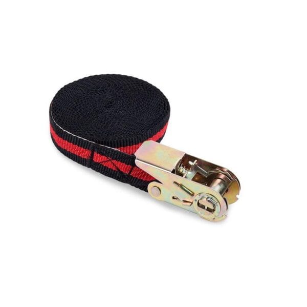 Cinghia a cricchetto Cinghia a cricchetto cintura di fissaggio ancoraggio per trasporto 5 MT - immagine 1