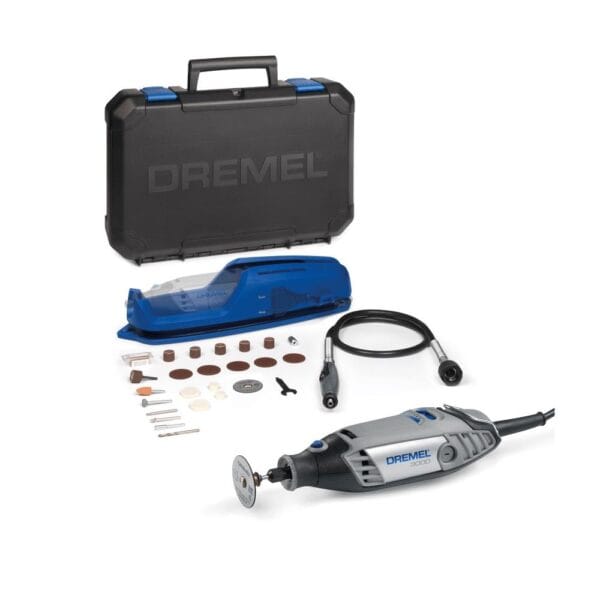 MULTIFUNZIONE DREMEL 300 VOLT 230 WATT 130 COMPLETO DI 25 ACCESSORI Utensile multifunzione Dremel 3000 Multiutensile 25 accessori in valigetta 130W - immagine 1