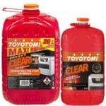 Combustibile Liquido Ultra Inodore per Stufe Riscaldamento Toyotomi 10 20 Lt UNIVERSALE - CLEAR TAPPO ARANCIO