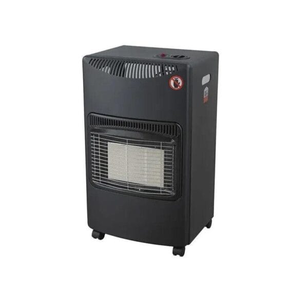 STUFA GAS GPL INFRAROSSI KIRA-NOVA NERO Stufa a Gas Infrarossi Kira 4200W GPL Bombola x15Kg 80mq Classe A 3 Livelli - immagine 1