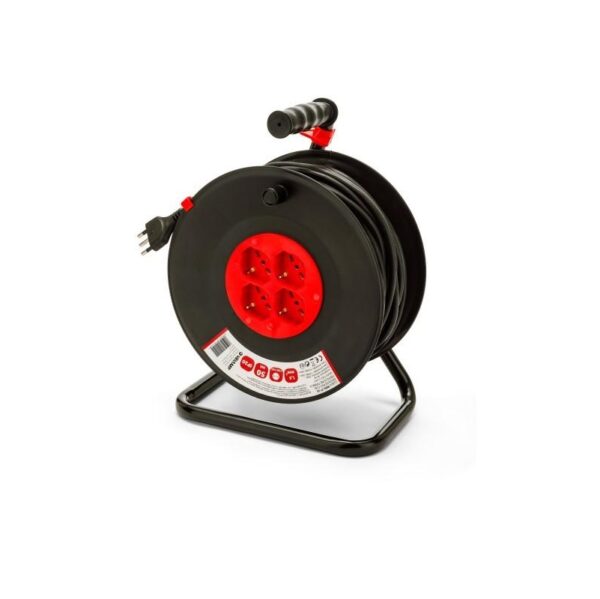 AVVOLGICAVO MT 50 CAVO 3X1 PROLUNGA CORRENTE ELETTRICA CAVO MT 50 METRI SHUKO ESTERNO ESTERNI INDUSTRIALE - immagine 1