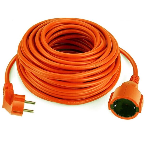 PROLUNGA GARDEN MT.15 - 2X1 402015 Prolunga elettrica 15 metri Cavo spina presa Schuko per casa giardino 15 MT - immagine 1