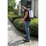 Pompa irroratrice a zaino spalla pressione manuale irrigazione giardino 12 litri - immagine 4