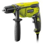 Trapano a Percussione 680W Ryobi Mandrino 13mm Variatore Velocità con Valigetta