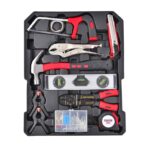 Trolley set attrezzi valigia cassetta porta utensili completa con 253 pezzi - immagine 4