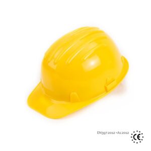 Elmetto protettivo Casco giallo da cantiere per sicurezza lavoro professionale