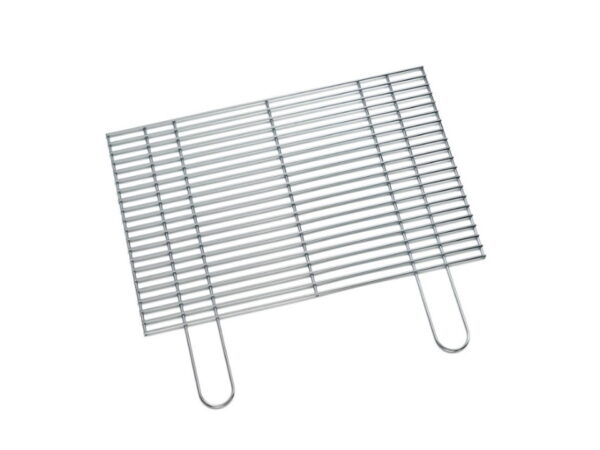 GRIGLIA PER BARBEQUE MURATURA CM 67X40*** Griglia barbecue 67x40 cm acciaio cromato filo 0,5 cm resistente graticola BBQ - immagine 1
