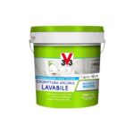 Idropittura lavabile Renov’Mur Bianco opaco antigoccia per muri interni LT 4