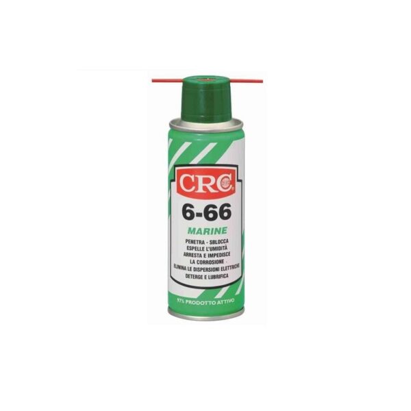 MARINE 6-66 C0182 Lubrificante 6-66 Marine Sbloccante Detergente Protettivo multiuso per Nautica 200 ML - immagine 1
