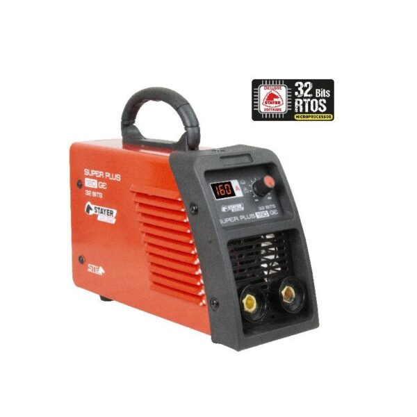 SALDATRICE STAYER SUPER PLUS 160 GE K 8300750 Saldatrice inverter Stayer Super Plus 160 GE K per saldatura MMA professionale - immagine 1