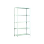 Scaffale metallo Kit 5 ripiani scaffalatura zincata Prometal Grigio 100x40x186H