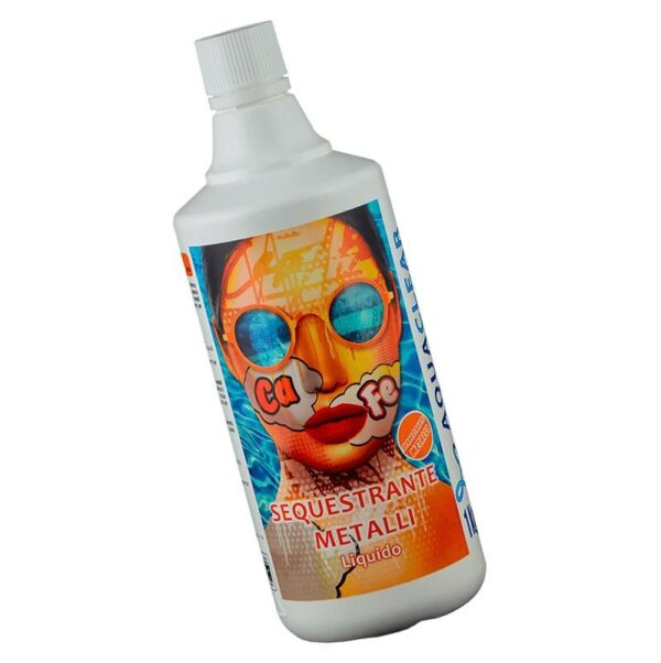 SEQUESTRANTE METALLI CF/KG 1 Sequestrante per metalli ferro calcare trattamento sanificazione acqua piscina 1 LT - immagine 1
