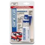 Silicone sigillante Nero acetico Universale vetro acciaio legno Saratoga 60 ML