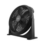 Ventilatore da terra parete con telecomando 5 pale 3 velocita Diametro 50cm 70W