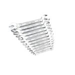 KIT ASSORTIMENTO SERIE 12 CHIAVI FISSE 6-32 DIN 3110 CROMO VANADIO LUCIDE
