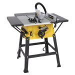 Banco sega circolare 2000W Ø250mm taglio legno con guida POWX07595