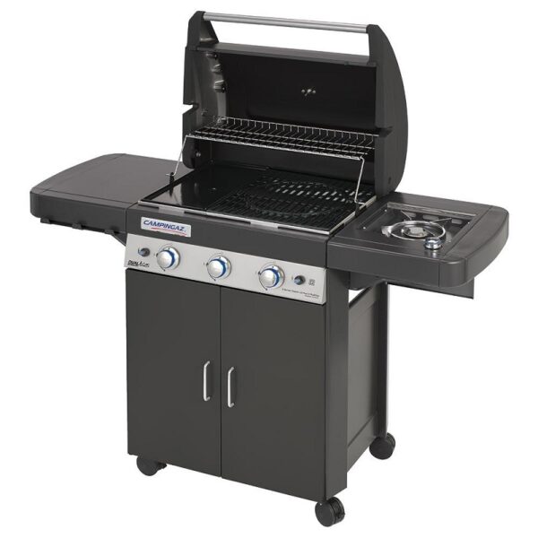 CAMPINGAZ BARBECUE 3 SERIES CLASSIC LS PLUS DARK DUAL GAS Barbecue a gas Campingaz 3 Series Classic LS Plus D DualGas 144 x 60 x 116 cm - immagine 1