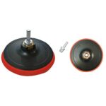 Platorello con velcro 125mm porta disco per trapano smerigliatrice angolare
