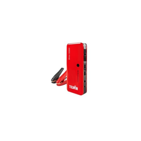 AVVIATORE MULTIFUNZIONE DRIVE 13000 TELWIN 12V Avviatore portatile di emergenza auto moto multifunzione 12V Telwin Drive 13000 - immagine 1