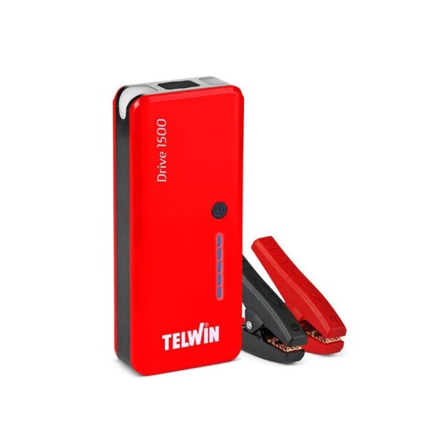 AVVIATORE MULTIFUNZIONE DRIVE 1500 TELWIN VOLT 12*** Avviatore di emergenza auto portatile Drive 1500 Telwin per moto auto camper 12V - immagine 1
