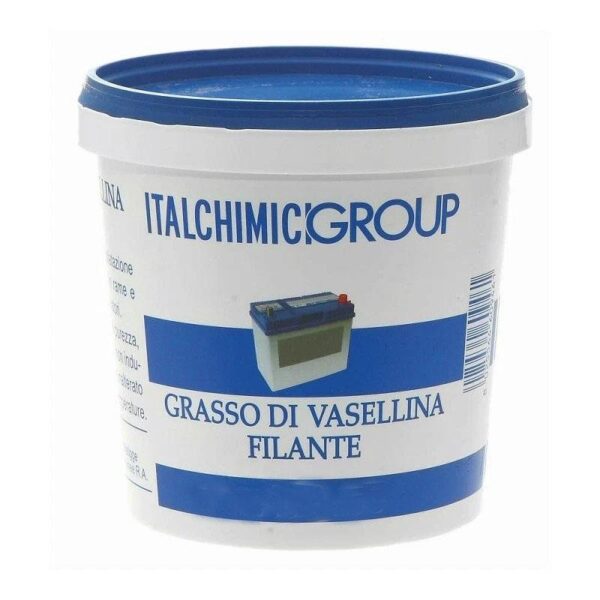 VASELLINA BIANCA FILANTE GR 125 Grasso di vaselina bianco filante protettivo lubrificante riduce attrito 125 ml - immagine 1